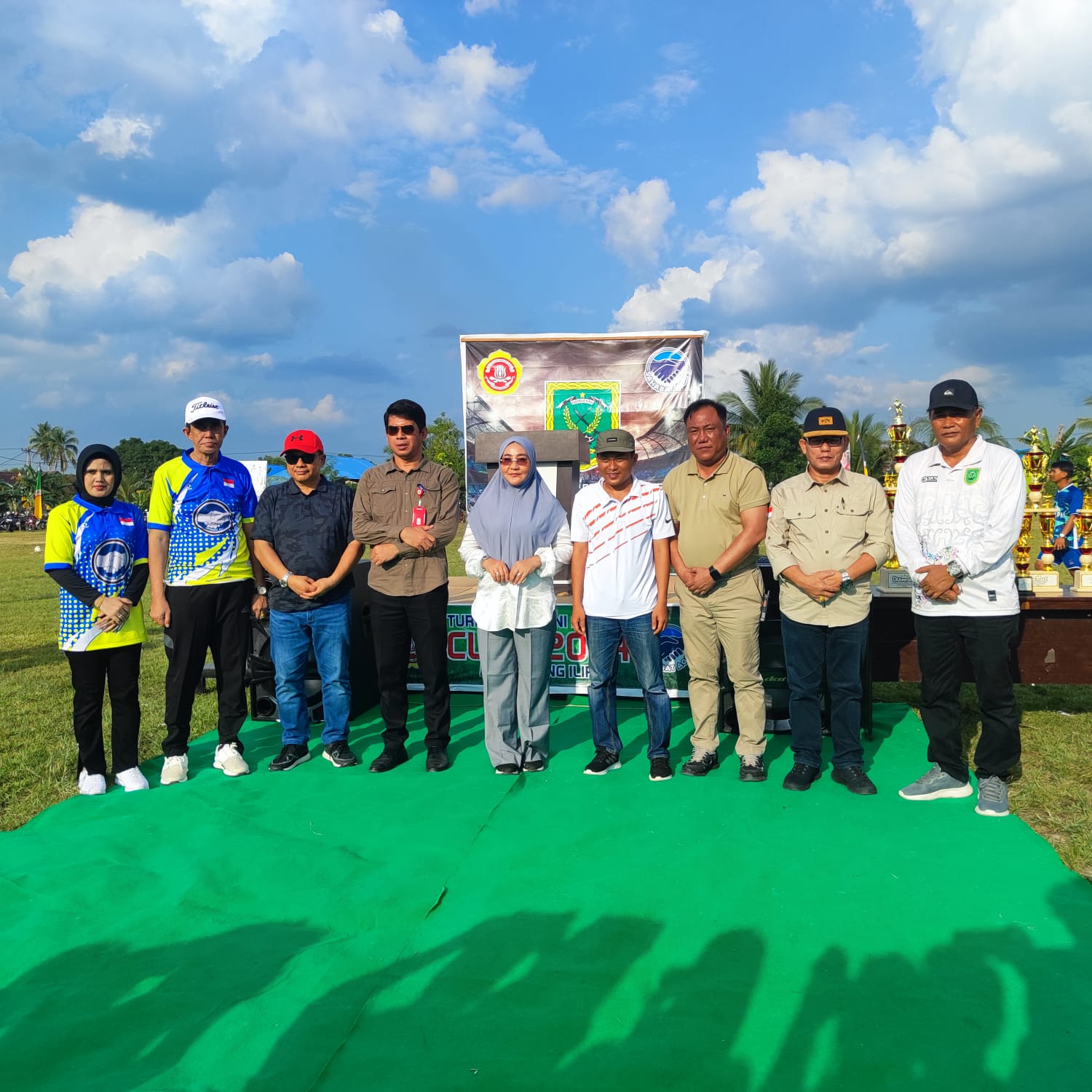 Bupati Berau Buka, Turnamen Mini Soccer Kampung Merancang Ilir Tahun 2024